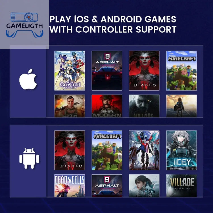 GameSir X2s Mobile Phone Gamepad Game Controller for Cloud Gaming Xbox Game Pass STADIA xCloud, Hall Effect Joystick and Trigger GamesLigth