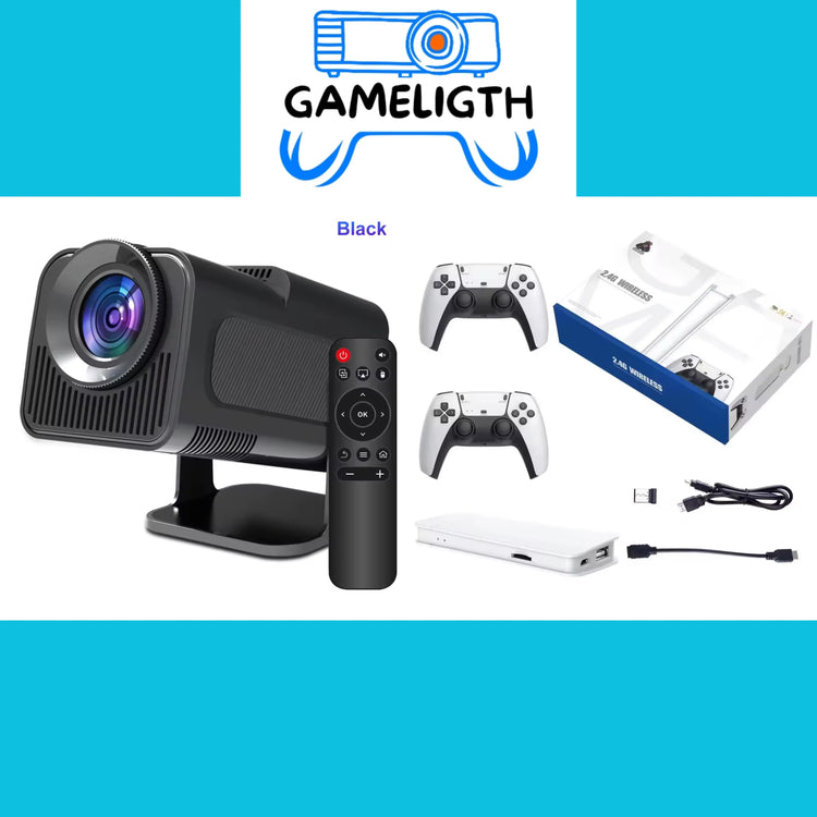 Projector & Retro Console | Smart Entertainment Hub GamesLigth