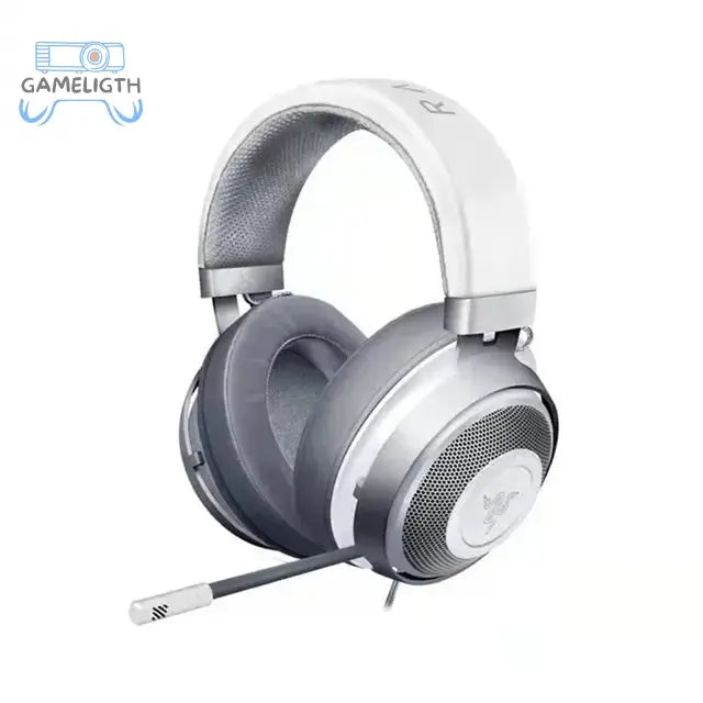 Razer Kraken Pro V2 Gaming Headset Headphone for Wired Headphones Microphone 7.1 Surround Sound for Xbox One PS4 Gamer Earphone GamesLigth