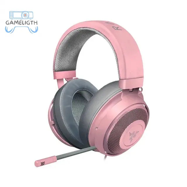 Razer Kraken Pro V2 Gaming Headset Headphone for Wired Headphones Microphone 7.1 Surround Sound for Xbox One PS4 Gamer Earphone GamesLigth