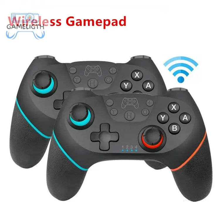 Switch Pro Controller Wireless Bluetooth Gamepad Joystick For Nintend Switch Console Pro Host With 6-axis vibration game Handle GamesLigth