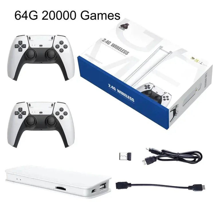 Video Game Stick M15 pro Console 2.4G Dual Wireless Controller 20000 games Retro GamesLigth