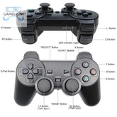 2 PCS 2.4Ghz Wireless Gamepad No Delay Game Controller USB Joystick For PC Android TV Controle for PC BOX GAME BOX GamesLigth