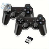 2 PCS 2.4Ghz Wireless Gamepad No Delay Game Controller USB Joystick For PC Android TV Controle for PC BOX GAME BOX GamesLigth