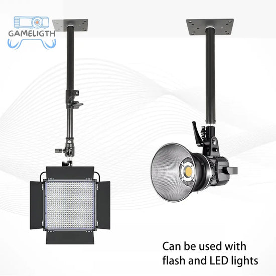 29cm 60cm Projector Wall Mount Stand Photography Bracket Ceiling Bracket Holder for Softbox LED Panel Light DV Security Camera GamesLigth