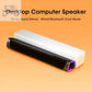 4D Computer Speaker Bar Stereo Sound Subwoofer Bluetooth Speaker For Macbook Laptop Notebook PC Music Player Wired Loudspeaker - GamesLigth