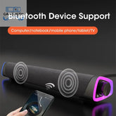 4D Computer Speaker Bar Stereo Sound Subwoofer Bluetooth Speaker For Macbook Laptop Notebook PC Music Player Wired Loudspeaker - GamesLigth