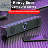 Computer Desktop High-quality Bluetooth Wired Dual-purpose High-volume Microphone Two-in-one Speaker GamesLigth