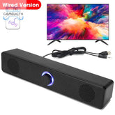 Computer Desktop High-quality Bluetooth Wired Dual-purpose High-volume Microphone Two-in-one Speaker GamesLigth