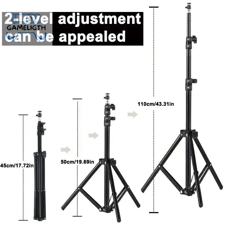 DITONG 110cm Universal Portable Bracket for magcubic HY300 pro Projector Tripod Stand Mount for magcubic HY320mini projector GamesLigth
