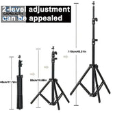 DITONG 110cm Universal Portable Bracket for magcubic HY300 pro Projector Tripod Stand Mount for magcubic HY320mini projector GamesLigth