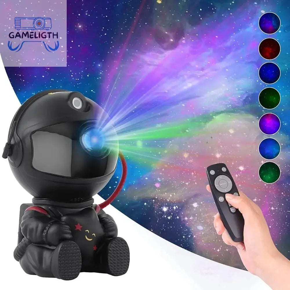 Galaxy Star Astronaut Projector Light Starry Sky Porjectors Lamp Decoration Bedroom Room Nebula LED Night Light Children Gifts GamesLigth