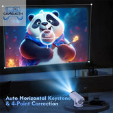 KaiAqua 4K Wifi6 Projector Android 11 260 ANSI Dual WIFI Allwinner H713 BT5.0 1280*720P Home Cinema Outdoor portable HT88 Pro GamesLigth