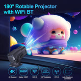 Magcubic 4K Android 11 Projector Native 1080P 390ANSI HY320 Dual Wifi6 BT5.0 1920*1080P Cinema portable Projetor upgrated HY300 GamesLigth