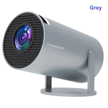 Magcubic Projector Android 11 4K 1280*720P HY300 Dual Wifi 260ANSI 180°flexible BT5.0 Cinema Outdoor Portable Projetor HY300 Pro GamesLigth