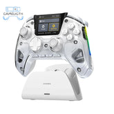Mamba One V2 Screen Interactive Wireless Gaming Controller for iOS/Android/Switch/PC  Hall Effect,1800mAh with Charging Dock GamesLigth