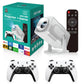 Project Hcs350 Pro Retro Video Game Consoles Handheld Game Console WIFI Portable Intelligent Quad Core Projector Arm Cortex-a53 GamesLigth
