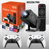 Project Hcs350 Pro Retro Video Game Consoles Handheld Game Console WIFI Portable Intelligent Quad Core Projector Arm Cortex-a53 GamesLigth