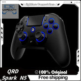 Qrd Spark N5 Game Controller Wireless/Wired Dual Hall Linear Effect Joystick Trigger For Nintend Switch/Pc/Ps4/Ps3/Phone Handle GamesLigth