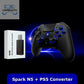 Qrd Spark N5 Game Controller Wireless/Wired Dual Hall Linear Effect Joystick Trigger For Nintend Switch/Pc/Ps4/Ps3/Phone Handle GamesLigth