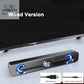 Salange Bluetooth Speaker SoundBar Wireless / Wired Stereo Speakers For Projector TV PC Laptop Computer Subwoofer Home Theater GamesLigth