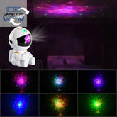 Star Projector Galaxy Night Light Astronaut Space Projector Starry Nebula Ceiling LED Lamp for Bedroom Home Decorative Kids Gift GamesLigth