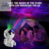 Star Projector Galaxy Night Light Astronaut Space Projector Starry Nebula Ceiling LED Lamp for Bedroom Home Decorative Kids Gift GamesLigth