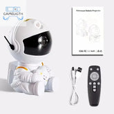 Star Projector Galaxy Night Light Astronaut Space Projector Starry Nebula Ceiling LED Lamp for Bedroom Home Decorative Kids Gift GamesLigth