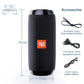 T&G TG117 Portable Bluetooth Speaker Outdoor Wireless Woofer Free Call /FM/TF Card/USB Flash Drive Connect Mobile Phone/Tablet GamesLigth