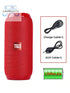 T&G TG117 Portable Bluetooth Speaker Outdoor Wireless Woofer Free Call /FM/TF Card/USB Flash Drive Connect Mobile Phone/Tablet GamesLigth