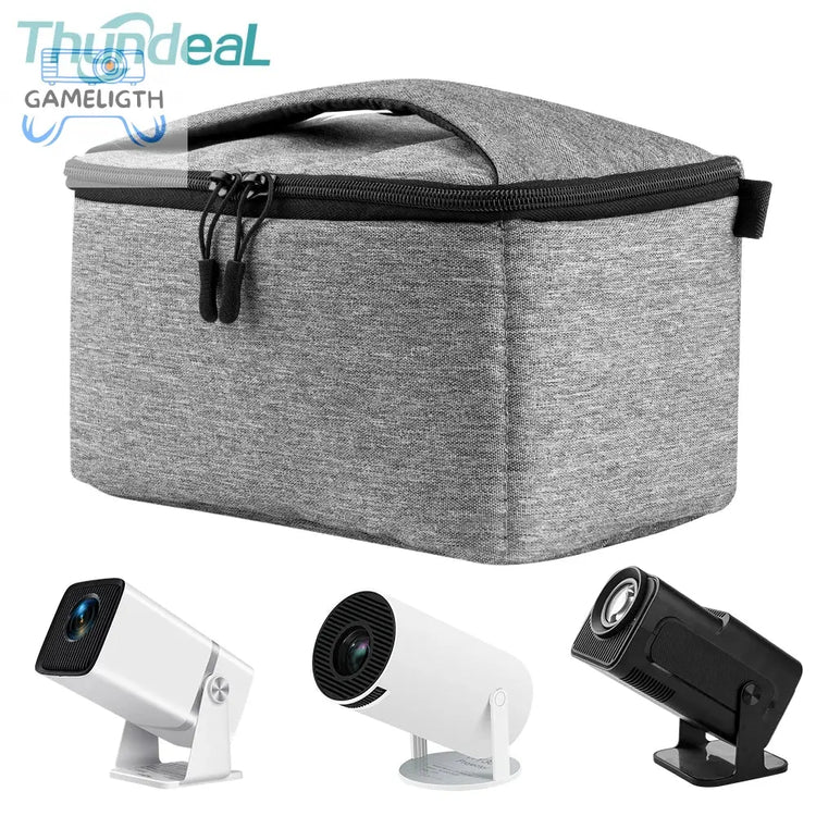 ThundeaL Projector Bag for HY300 Pro HY300W HY320 HY320W TD80W Portable Travel Projector Camera Carrying Bag Case Storage Cover GamesLigth
